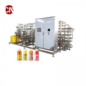 China 2000lph Juice Liquid Processing Line for Apple Pineapple Pomegranate Juice Production on sale