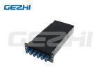 12 Core LC Fiber Optic Lgx Cassettes FTTH Fiber Optic Indoor Fiber Termination