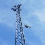 Tubular Telecom Steel 3 Legged Tower Mobile Network 4G 5G Signal Radio Antenna