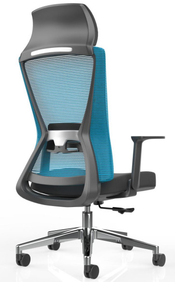 Fixed Mesh Headrest Manager Mesh Chair 90 Degrees To 135 Degrees