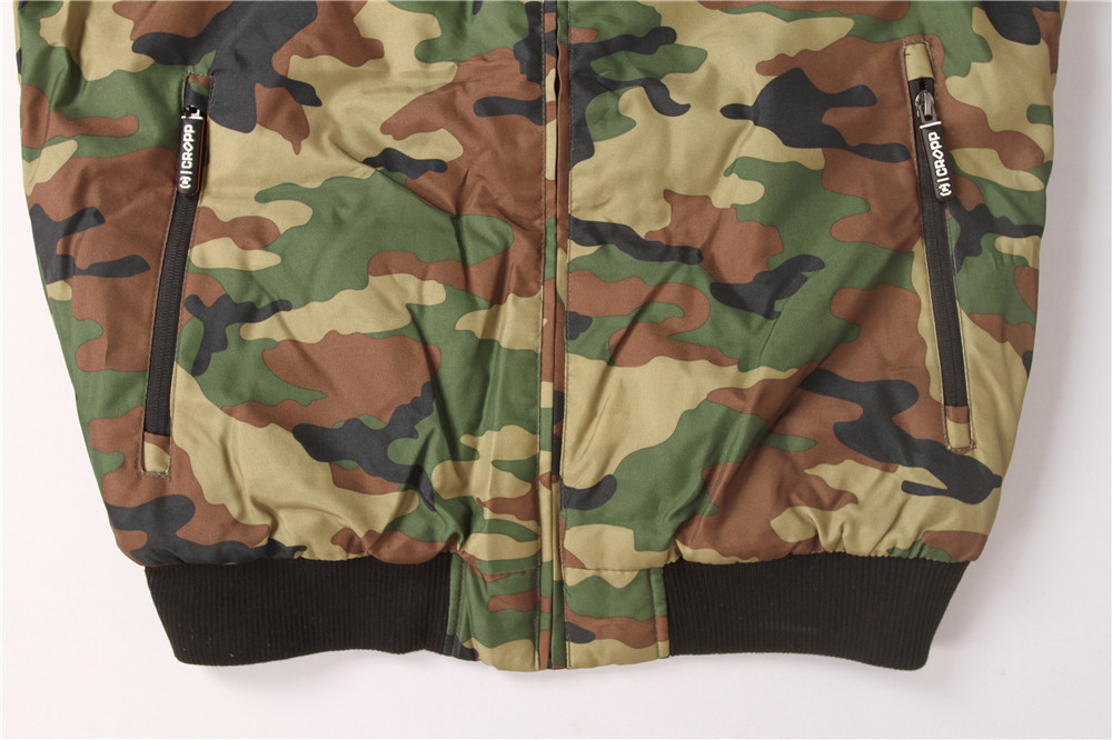 Men's Bomber Coats, Men's Bomber Jacket, high quality, camo print