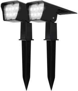 Wholesale 2200mAh Waterproof IP67 Outdoor Solar Spotlights 600lum Solar Landscape Spotlights from china suppliers