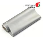 Stainless Steel Wire Reinforced Single Side Pu Coating Fiberglass Fabric For