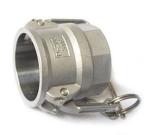 D152S6-NPT Stainless Steel Hose Couplings Type D 6 Inch Camlock Fittings