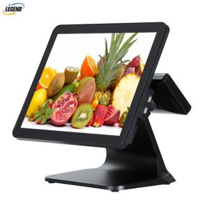 Wholesale 1024 X 768 Pixels Touch Screen Epos System 2*20 VFD Win 10 Support For Small Business from china suppliers