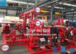 Skid Mounted Firefighting System Fire Pump Set 400GPM / 135PSI NFPA20 Standard