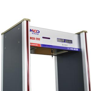 Wholesale 6 Scanning Zone Door Frame Full Body Walkthrough Metal Detector from china suppliers