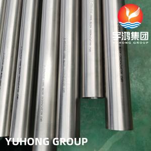 Wholesale ASTM B861 GRADE 2 Titanium Piepe for Chemical Processing Plants from china suppliers