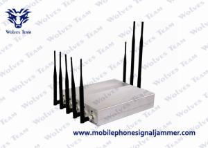 Wholesale Powerful 8 Antenna Mobile Phone GPS WiFi VHF UHF Phone Signal Jammer from china suppliers