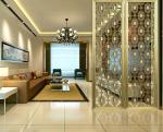 Bronze Cooper Metal Laser Cut Panels Color stainless steel room dividers For