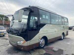 Wholesale Used Tour Bus Zhongtong Brand 35seats Airbag Chassis Yuchai Rear Engine New Seats Big Capacity Bus 2+2layout from china suppliers
