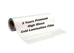 Photo Album PVC High Gloss Cold Laminating Film Transparent Self Adhesive