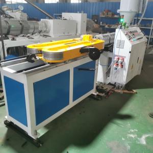 Wholesale 20-63mm Pipe Extruder Durle Plastic PE PVC Single Wall Corrugated Pipe Production Line from china suppliers
