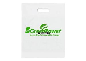 Wholesale Low Density PE Plastic Bag Heat Seal For Shopping Carry / Packaging Plain Die Cut from china suppliers