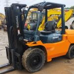Secondhand FD50 Toyota Diesel Forklift Dealer 5 Ton