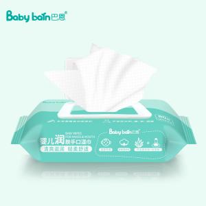 Wholesale Baby Hand And Mouth Wipes RO Pure Water Weak Acid Formulation Disposable Wet Wipes from china suppliers