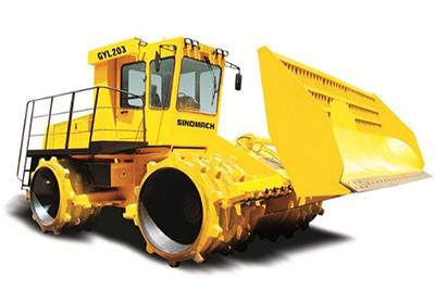 28 Ton Vibrating Roller Compactor GYL283 Landfill Compactor With Shangchai