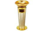Hotel Room Room Service Equipments / Stainless Steel Ground Ash Barrel with Open