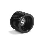 Ra0.4 TUV Aluminum Cnc Machining Parts ASTM Sandblasting Boats Rod Knob T6 ANSI