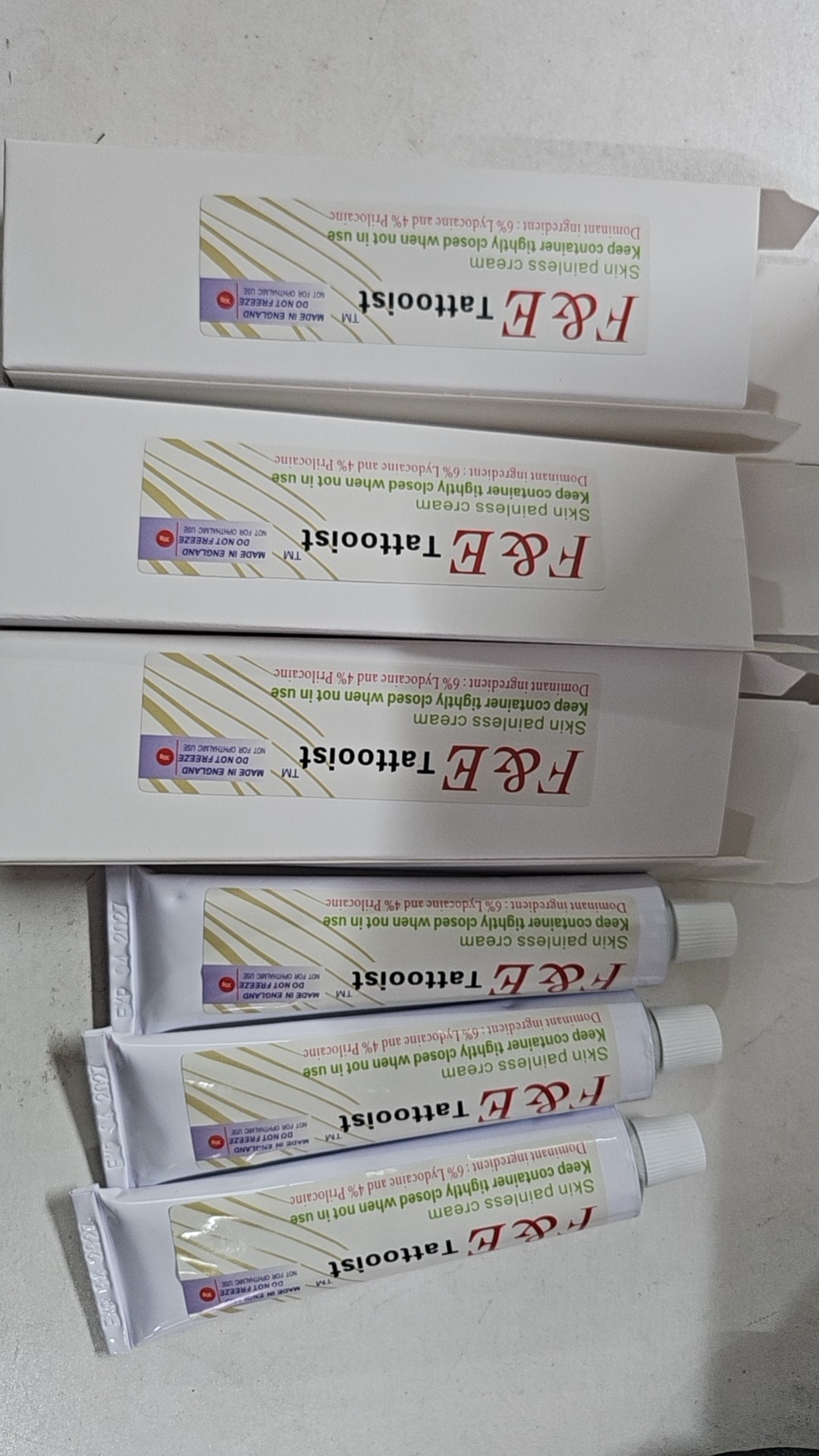 J CAIN NUMBING CREAM 500G EFFECTIVE TATTOO NUMB CREAM MICRO NEEDLING ANESTHETIC CREAM