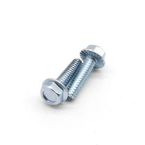 Wholesale DIN 6921 Zinc Plated Bolts And Nuts Steel Hex Serrated Flanged Hex Head Screws Class 8.8 from china suppliers