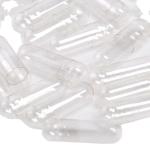 Transparent Empty Gel Capsules Size 0 Odorless Vegetable Capsule Shell