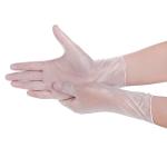 Hospital Disposable Protective Gloves , Disposable Powder Free Vinyl PVC Gloves