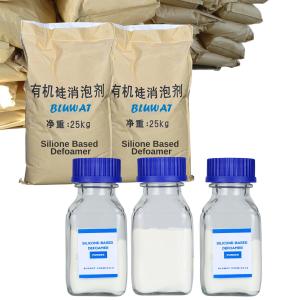 Wholesale Industrial Grade Powder Defoamer for Alkaline Wash Liquids Petroleum Mud Cleaning Agents Highly Effective Foam Suppressant 25KG Bag from china suppliers