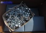 2.5"X9 Smooth Shank Electro Galvanized Roofing Nails For Roofing Sheet