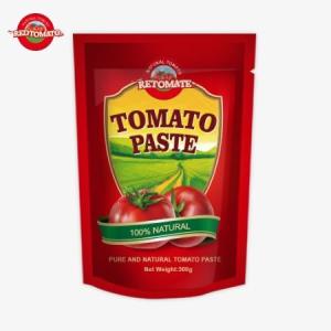 Wholesale The 500g Stand-Up Sachet Of Tomato Paste Provides Convenient Packaging And Delightful Flavor from china suppliers