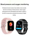 HK26 BT Call Smart Watch AMOLED All Touch Screen Heart Rate Monitor Fitness