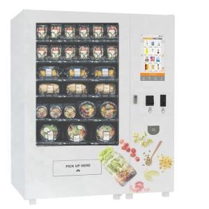 Wholesale Touch Screen Refrigerated Salad Vending Machine , Healthy Food Vending Locker With Lift from china suppliers