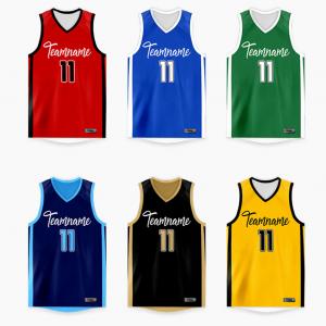 China Male Cotton Sublimated Basketball Uniform , Durable Basketball Singlets With Numbers on sale