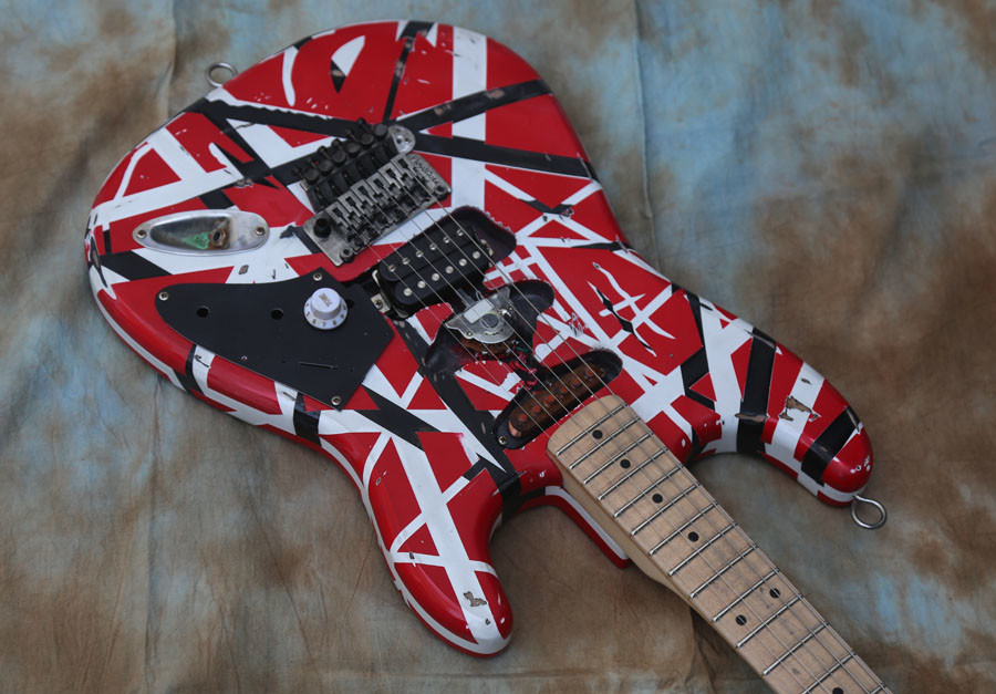 Top quality factory custom Aged ST Guitar Vintage/Relic, EddieVanHalen's Quality Guitar, EddieVanHalen's Quality Guitar