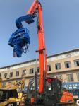 Eco Friendly Sheet Pile Driving Equipment No Pollution Short Working Period