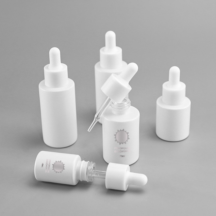 30ml 40ml 50ml Essential Oil Bottle Dropper Glass Serum Bottle Cosmetic Packaging
