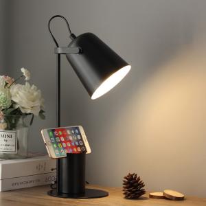 Wholesale Creative Nordic Iron Art Table Lamp LED Fashion Reading Dimming Desk Lamp with Plug(WH-MTB-55) from china suppliers