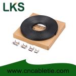 LKS-CB Series PVC Coated Stainless Strapping Band with Screw Buckle and Banding
