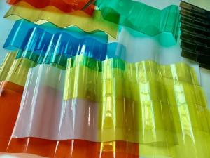 Wholesale 1120mm Width Pc Roof Sheet 90% Transparent Light Through Polycarbonate Roof Tiles from china suppliers