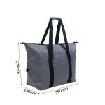 PEVA lining 600D Polyester Insulated Lunch Cooler Bags