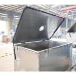 CE Certified Stainless Steel Horizontal Ribbon Mixer for OEM Custom Auger