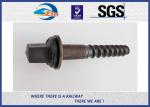 High Tensile Railway Sleeper Screws HDG Plain Oiled Wax Grade 5.6 Tirafondos