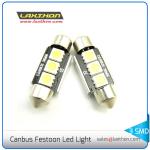 36mm / 39mm Led Festoon Bulb , 5050 SMD Canbus Car Interior Dome Led Lights