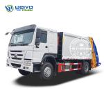 Sanitation Sinotruk HOWO Garbage Compactor Truck Heavy Duty 14cbm