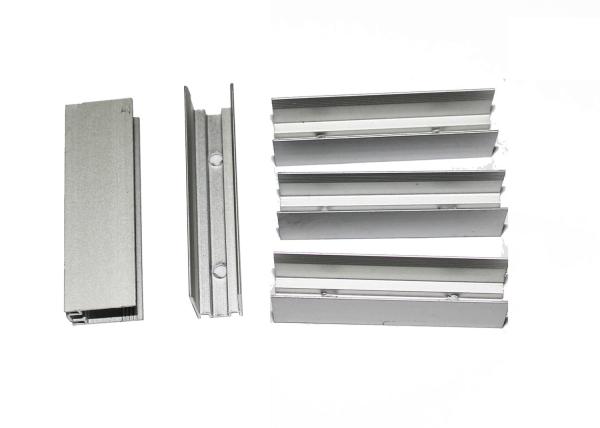 1.97 Inch Aluminum Channel For Led Strips , Durable Led Strip Light Mounting