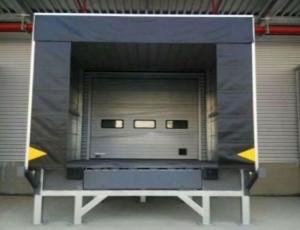 Wholesale Parcel Polyester Fabric Dock Seals and Shelters , Yellow Stripes for Loading and Unloading Area from china suppliers