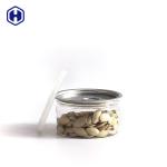100ml 3.5g Dry Herb Clear Plastic Cans EOE 211# 38mm Height PET Tuna Can