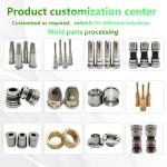 Dongguan made S136 Heart Treatment 48-52HRC Precision Mold Parts Inner Rod For