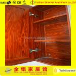 Durable Aluminum Alloy Carcase Material Bathroom Cabinet Modern Style
