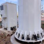 Mobile Phone Communication 35M Steel Monopole Tower